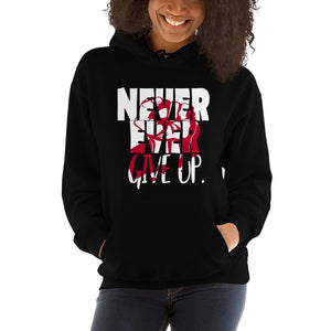 NEVER EVER give up